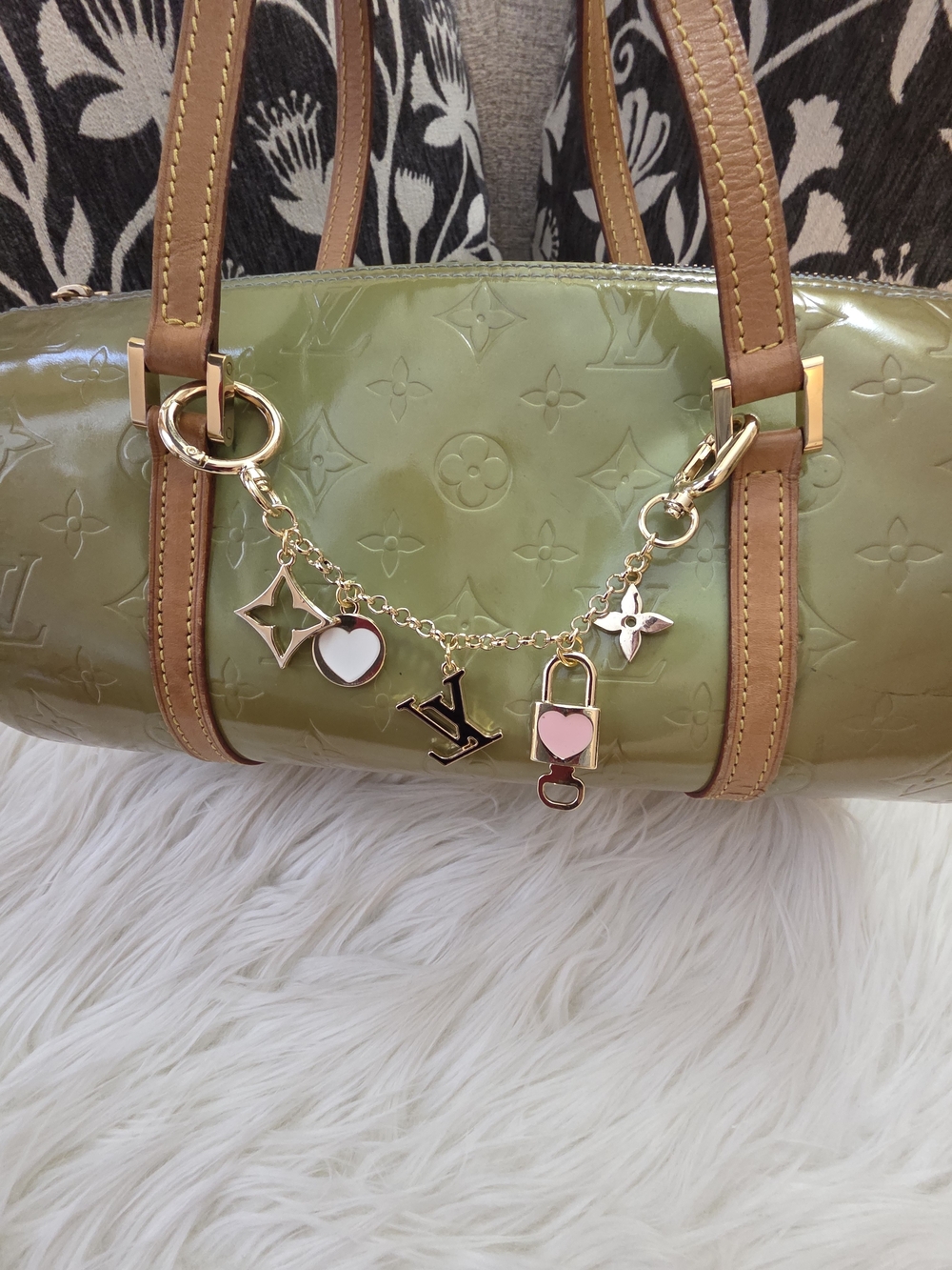 Elegant Bag Charm Keychain